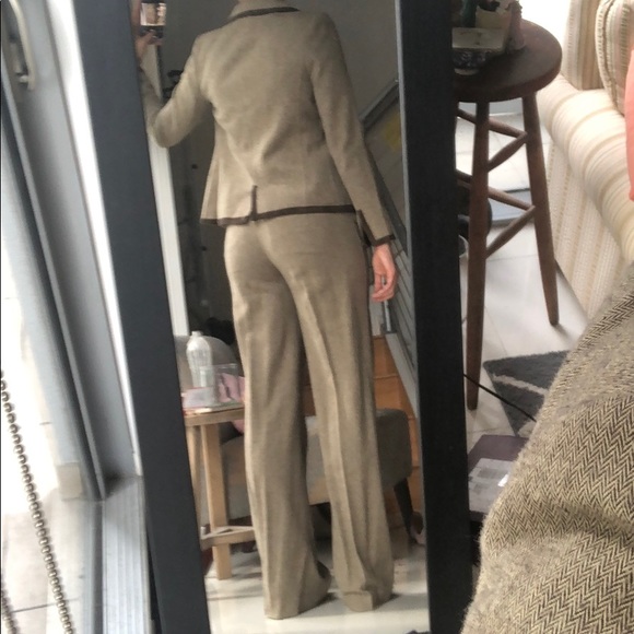 Charlotte Ronson sz 4 herringbone blazer - Picture 2 of 6